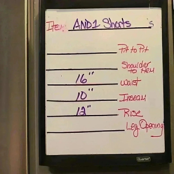 AND1 Size L black/grey camo print basketball shorts workout gym - Picture 11 of 11